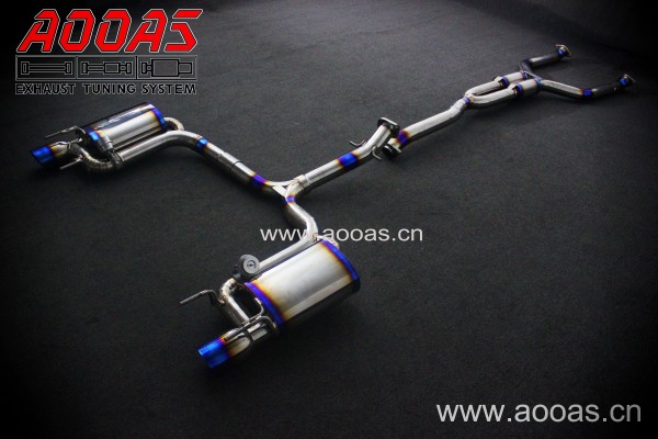 Old Lexus IS250 IS300 In the tail section Bilateral single-out Titanium alloy Variable valve product picture